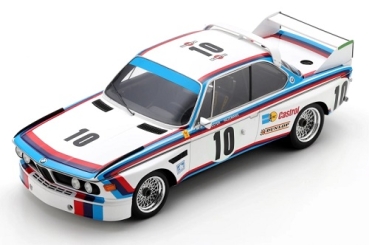 18SPA1973 BMW 3.0 CSL No.10 Winner 24H Spa 1973 D. Quester, T. Hezemans 1:18